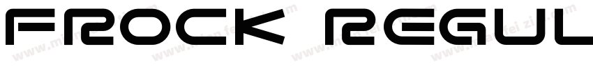 Frock Regular字体转换